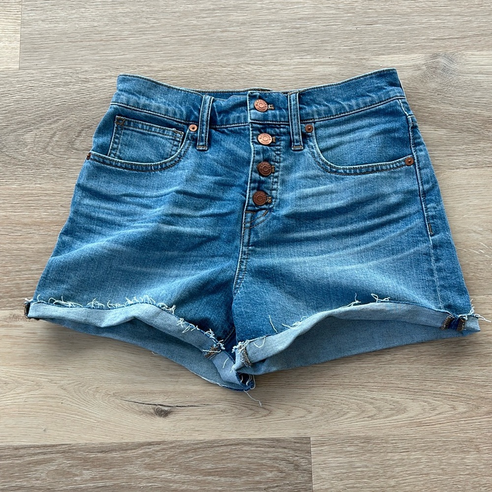 Madewell denim shorts